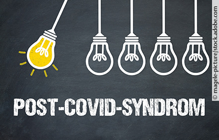 Viele Patientinnen und Patienten leiden auch nach überstandener COVID-19-Erkrankung unter einer Vielzahl von Beschwerden, die unter dem Begriff „Post-COVID-Syndrom“ zusammengefasst werden. 